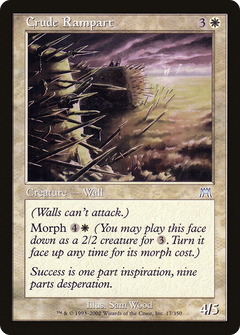 Crude Rampart - Foil