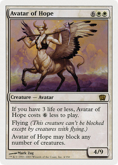 Avatar of Hope (8th Edition) (Oversized) (Box Topper Promo) (O8TH)