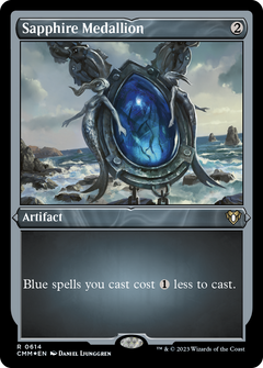 Sapphire Medallion (0614) - Foil Etched