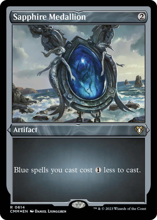 Sapphire Medallion (0614) - Foil Etched
