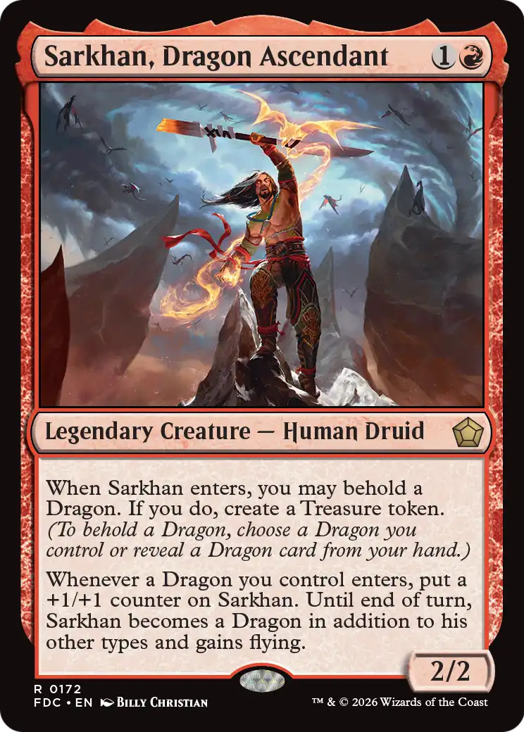 Sarkhan, Dragon Ascendant (FDC)