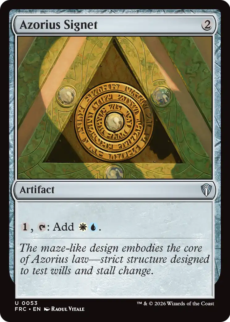 Azorius Signet (FRC)