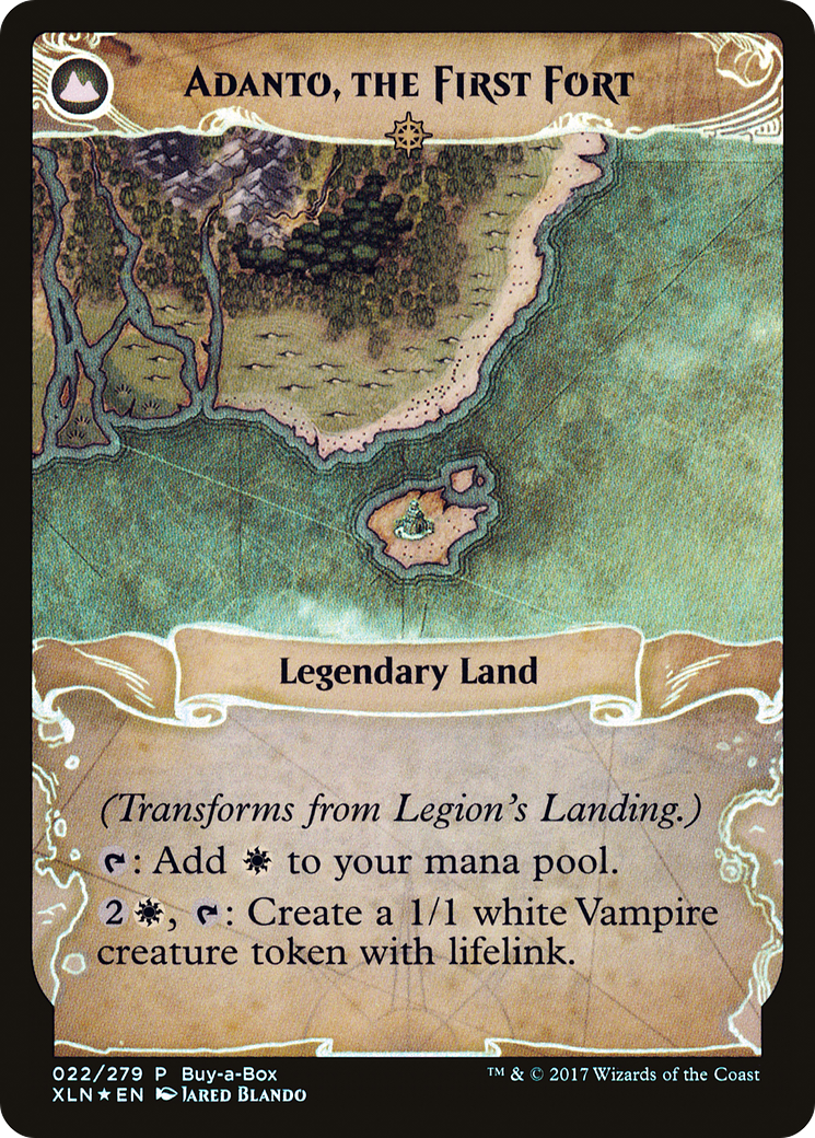 Legion's Landing // Adanto, the First Fort (022) (Buy-a-Box) (PXTC) - Foil