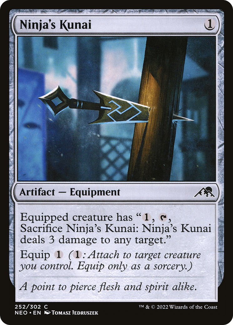 Ninja's Kunai - Foil