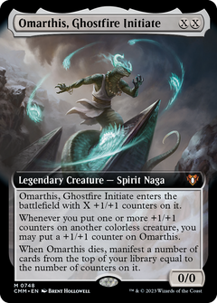 Omarthis, Ghostfire Initiate (0748) (Extended Art)