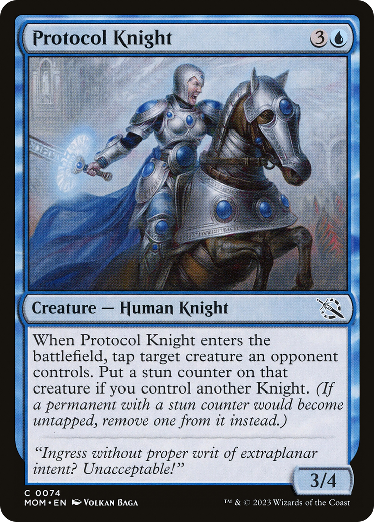 Protocol Knight - Foil