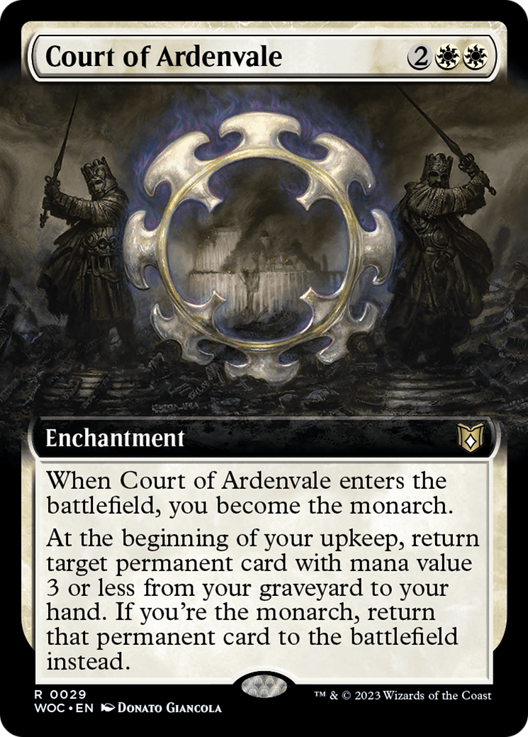 Court of Ardenvale (0029) (Extended Art) - Foil