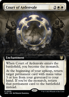 Court of Ardenvale (0029) (Extended Art) - Foil