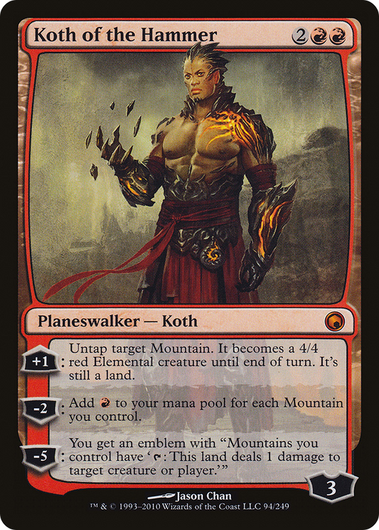Koth of the Hammer - Foil