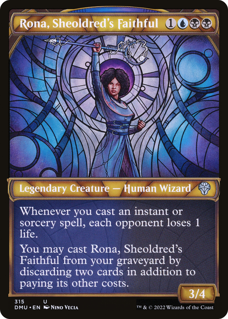 Rona, Sheoldred's Faithful (315) (Showcase)