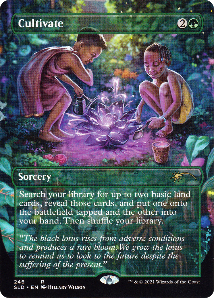 Cultivate (246) (Borderless) - Foil