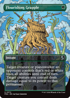 Flourishing Grapple (0372) (Borderless) (FRA) - Foil