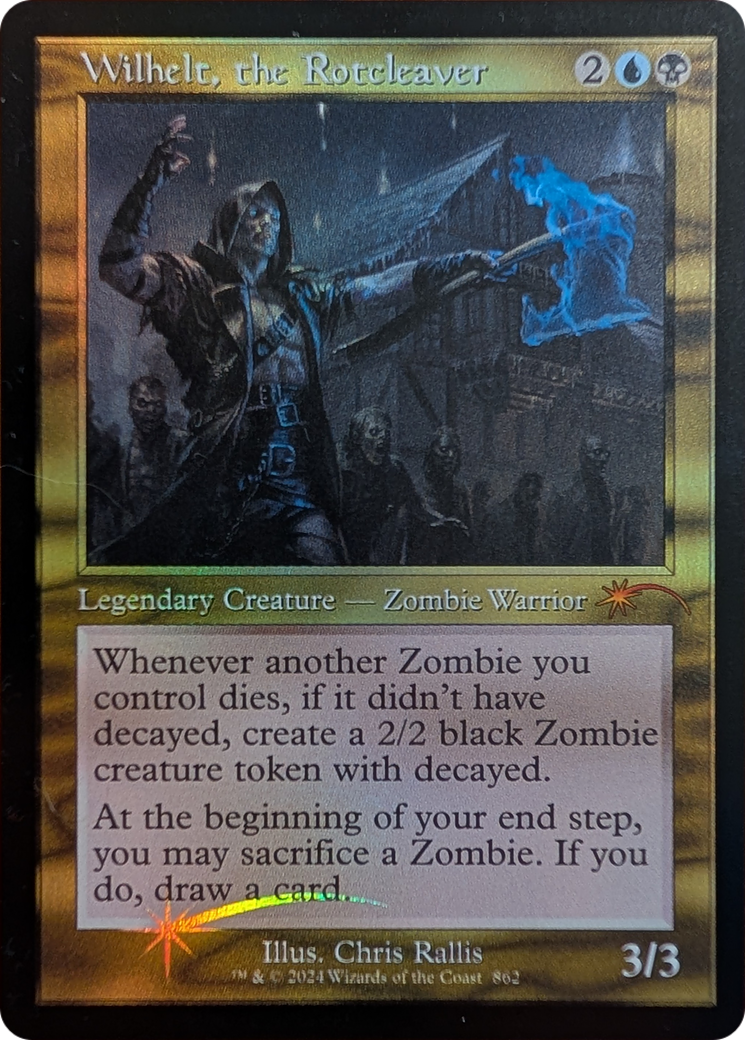 Wilhelt, the Rotcleaver (862) (Retro Frame) - Foil