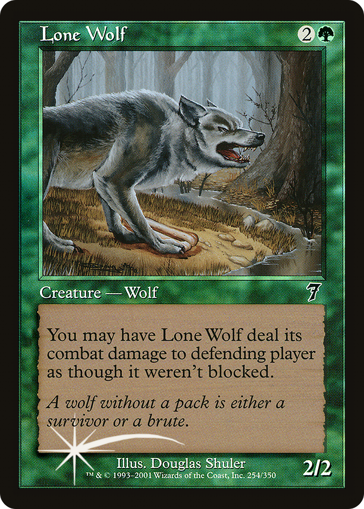 Lone Wolf - Foil