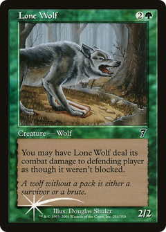 Lone Wolf - Foil