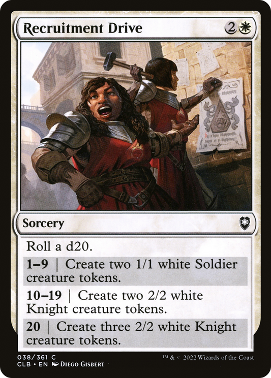 Recruitment Drive - Foil
