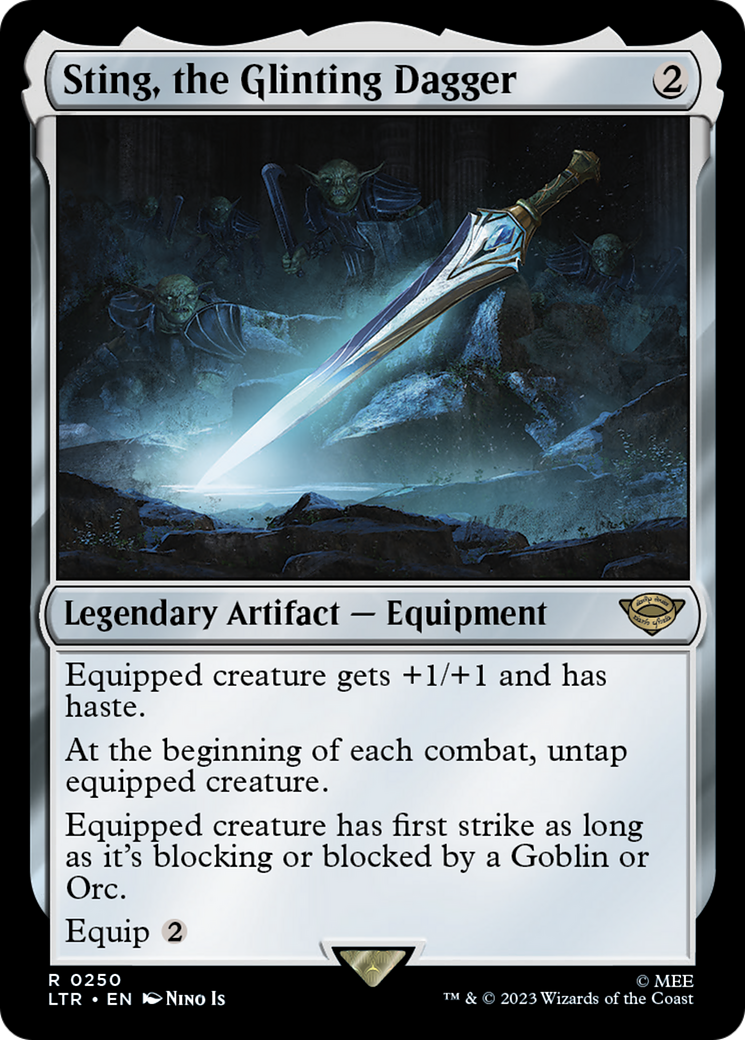 Sting, the Glinting Dagger - Foil