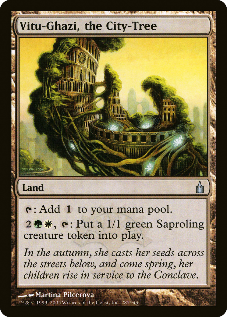 Vitu-Ghazi, the City-Tree - Foil