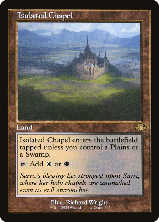 Isolated Chapel (397) (Retro Frame) - Foil