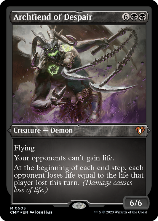 Archfiend of Despair (0503) - Foil Etched