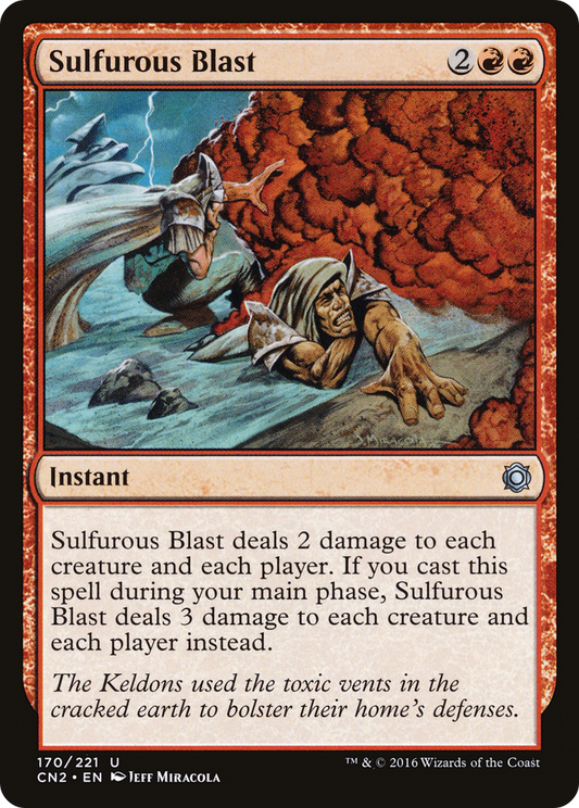 Sulfurous Blast - Foil