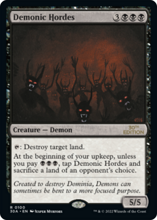 Demonic Hordes (Modern Frame)
