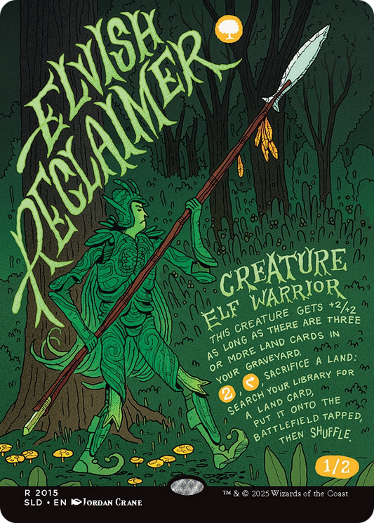 Elvish Reclaimer (2015) (Showcase) - Foil