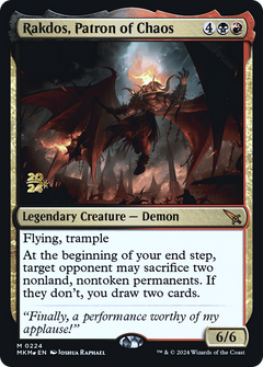 Rakdos, Patron of Chaos (0224) (Prerelease) - Foil