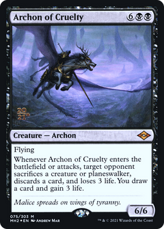 Archon of Cruelty (075) (Prerelease) - Foil