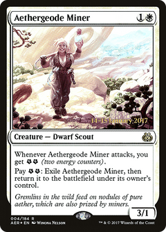 Aethergeode Miner (004) (Prerelease) - Foil