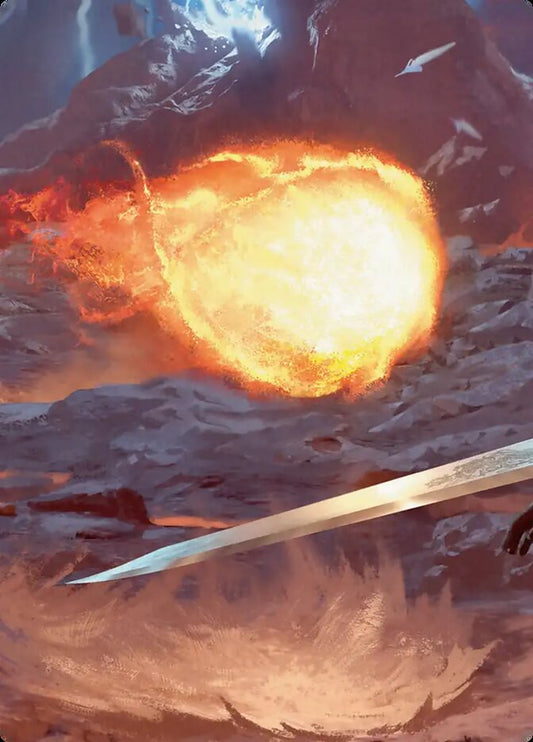 Duelist's Flame (11) Art Card (AFIC)
