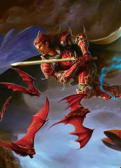 The Destined Warrior (02) Art Card (AFIC)