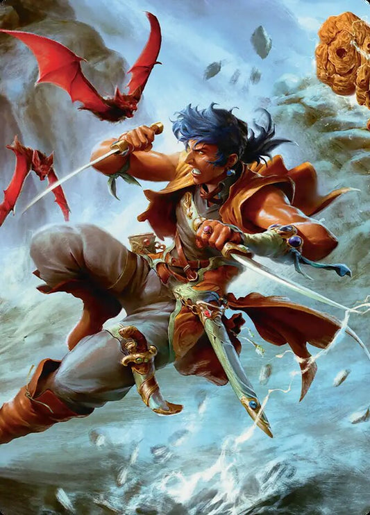 The Destined Thief (05) Art Card (AFIC)