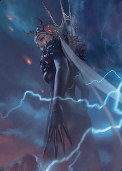 Edea, Possessed Sorceress (07) Art Card (AFIC)