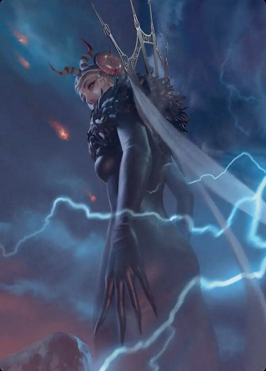 Edea, Possessed Sorceress (07) Art Card (AFIC)