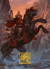 Zealous Conscripts (12/25) Art Card (AINR) - Gold-Stamped Signature