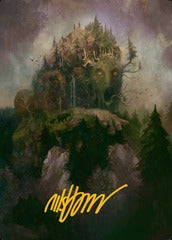 Cultivator Colossus (15/25) Art Card (AINR) - Gold-Stamped Signature