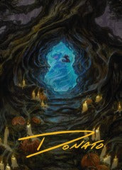 Conjurer's Closet (17/25) Art Card (AINR) - Gold-Stamped Signature