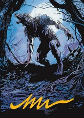Krallenhorde Howler (19/25) Art Card (AINR) - Gold-Stamped Signature
