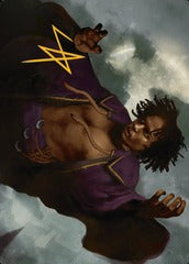 Bloodline Keeper (23/25) Art Card (AINR) - Gold-Stamped Signature