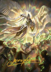 Vanquish the Horde (04/25) Art Card (AINR) - Gold-Stamped Signature