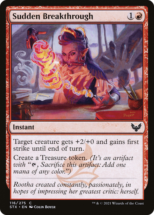 Sudden Breakthrough - Foil