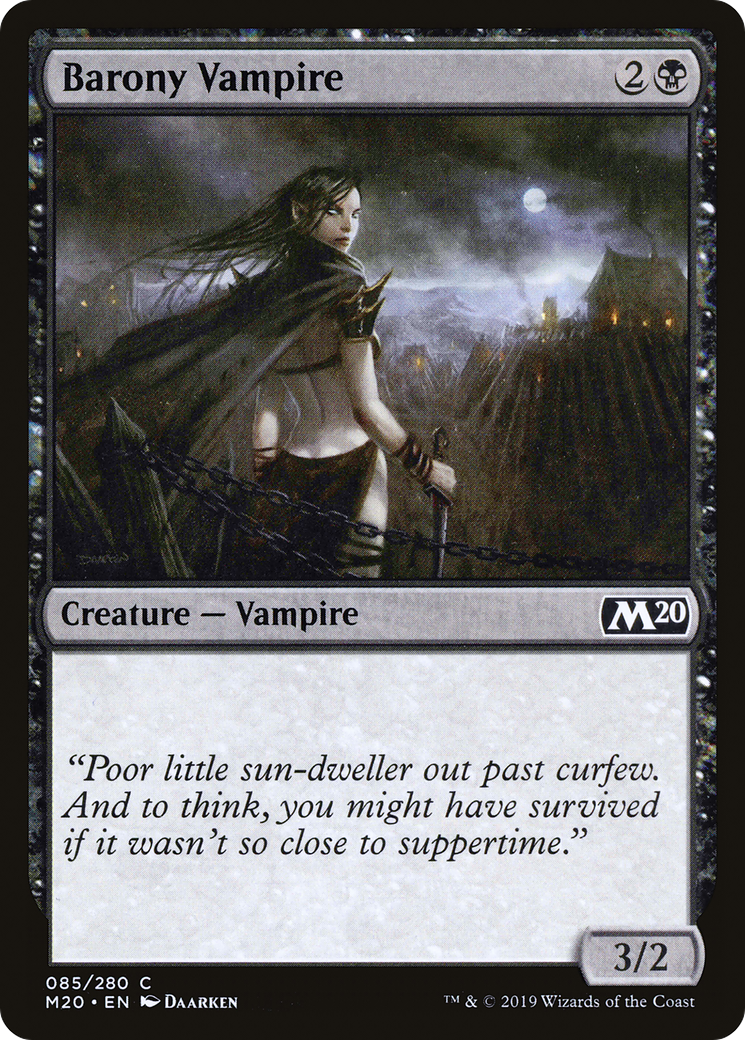 Barony Vampire - Foil