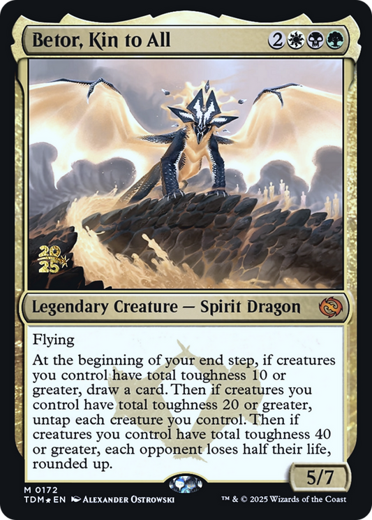 Betor, Kin to All (0172) (Prerelease) (PTDM) - Foil