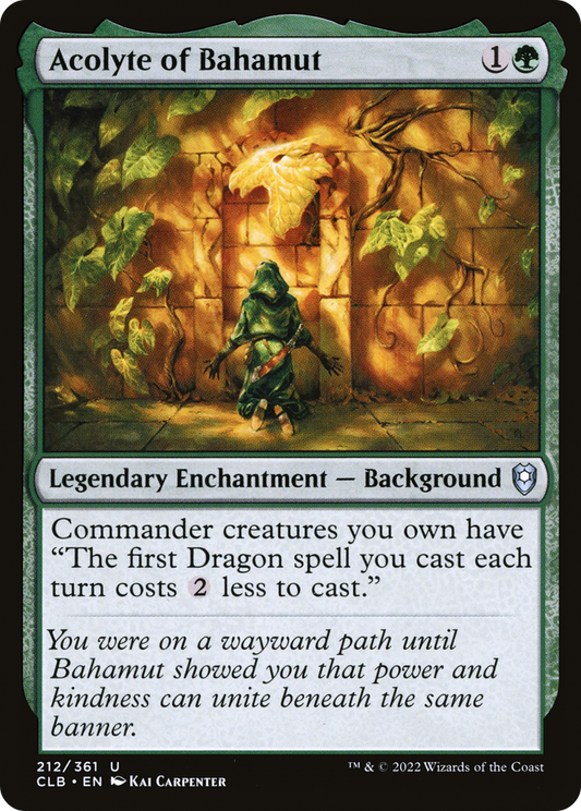 Acolyte of Bahamut - Foil