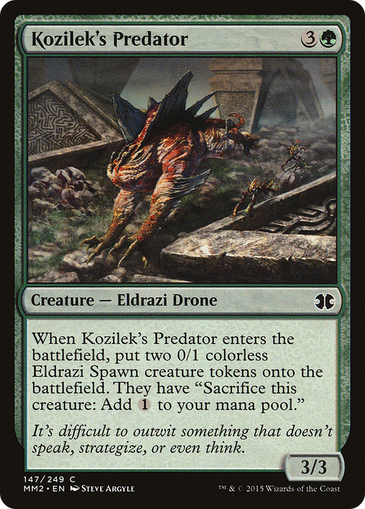 Kozilek's Predator - Foil