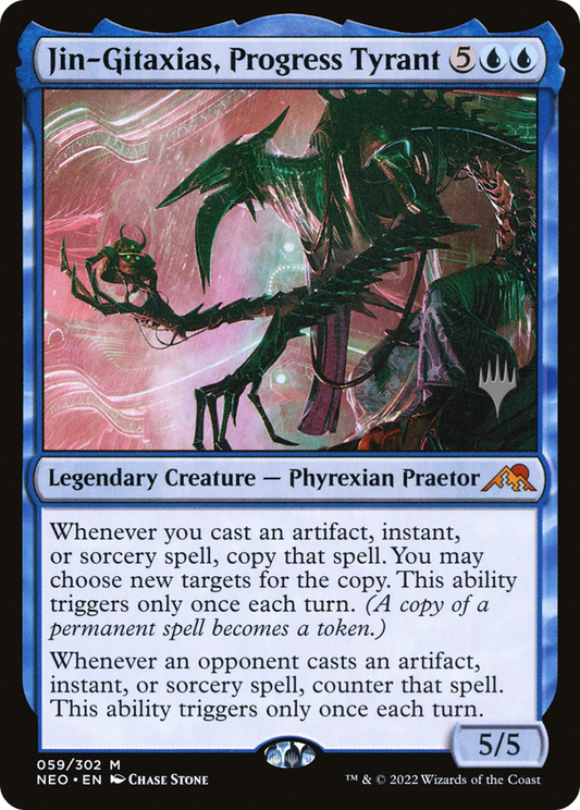 Jin-Gitaxias, Progress Tyrant (059) (Promo Pack) - Foil