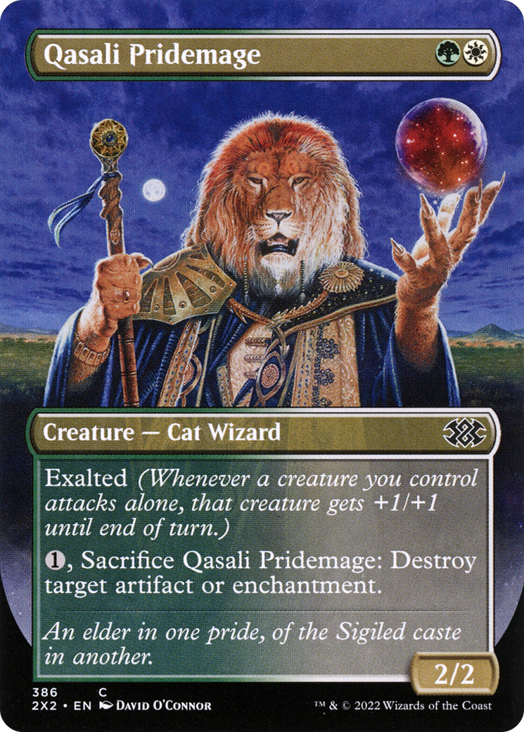 Qasali Pridemage (386) (Borderless) - Foil