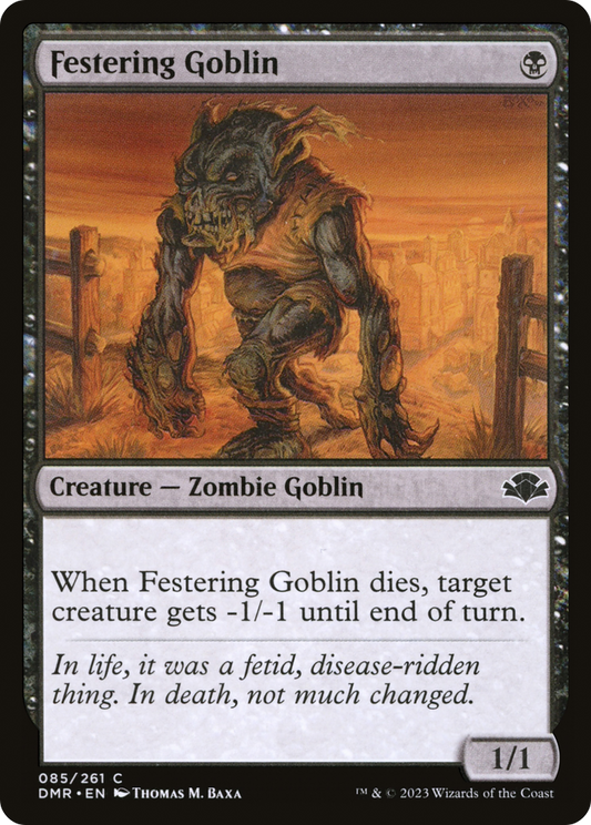 Festering Goblin - Foil