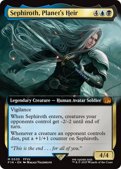 Sephiroth, Planet's Heir (0505) (Extended Art)